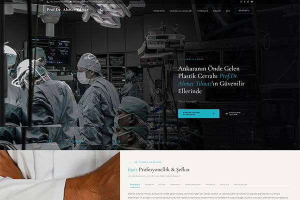 Clinipro Klinik – Tek Sayfa Site