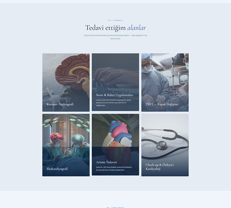 Docura Klinik – Tek Sayfa Site