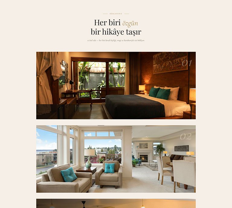 Maison Elise Butik Otel – Tek Sayfa Site