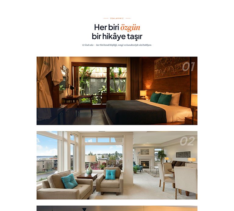 Maison Elise 2 Butik Otel – Tek Sayfa Site