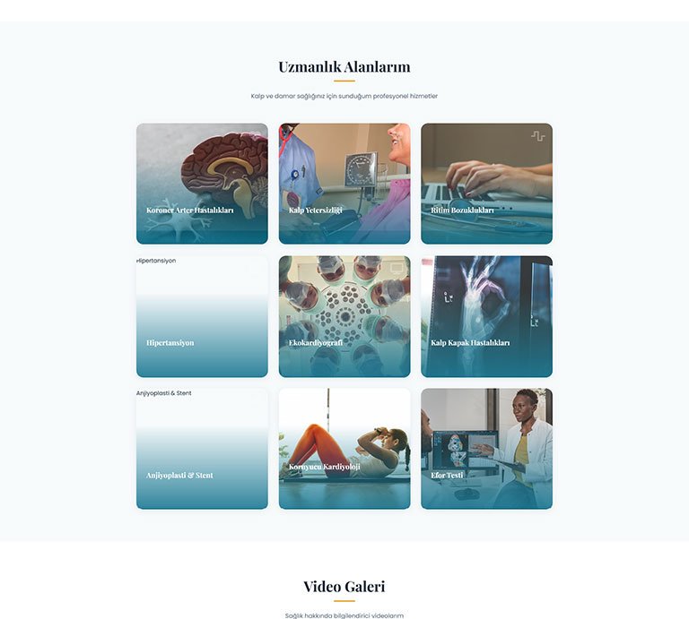 Mediclean Klinik – Tek Sayfa Site