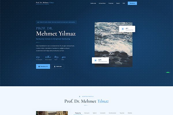 Neomed Klinik – Tek Sayfa Site