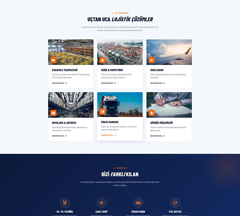 NexFactory Sanayi İmalat – Tek Sayfa Site